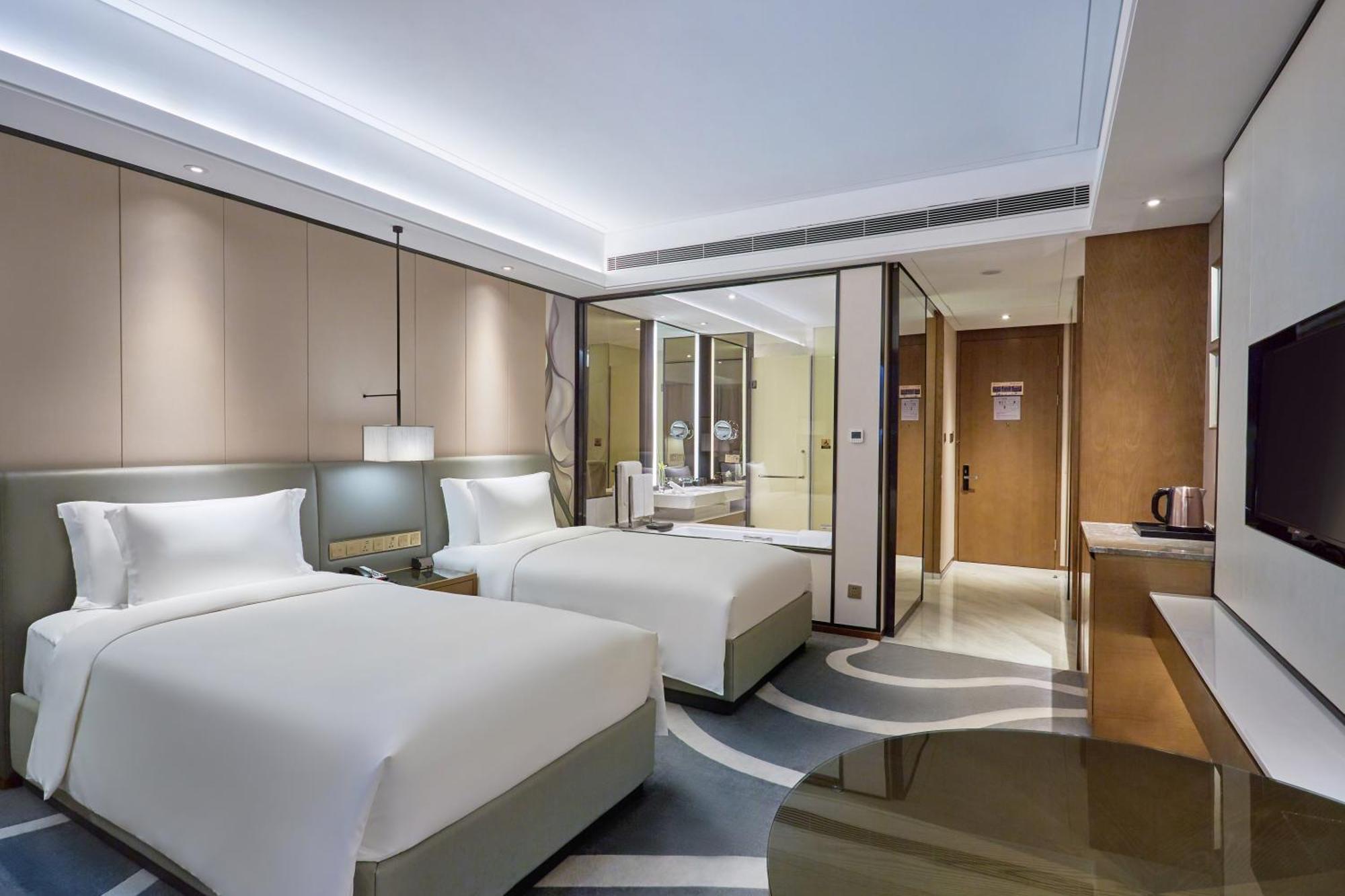 Crowne Plaza Hangzhou Qiantang - The Subway Can Reach The West Lake Scenic Area As Well As The Airport And High-Speed Rail Station, Adjacent To Jinsha Lake And Longfor Paradise Walk Ngoại thất bức ảnh